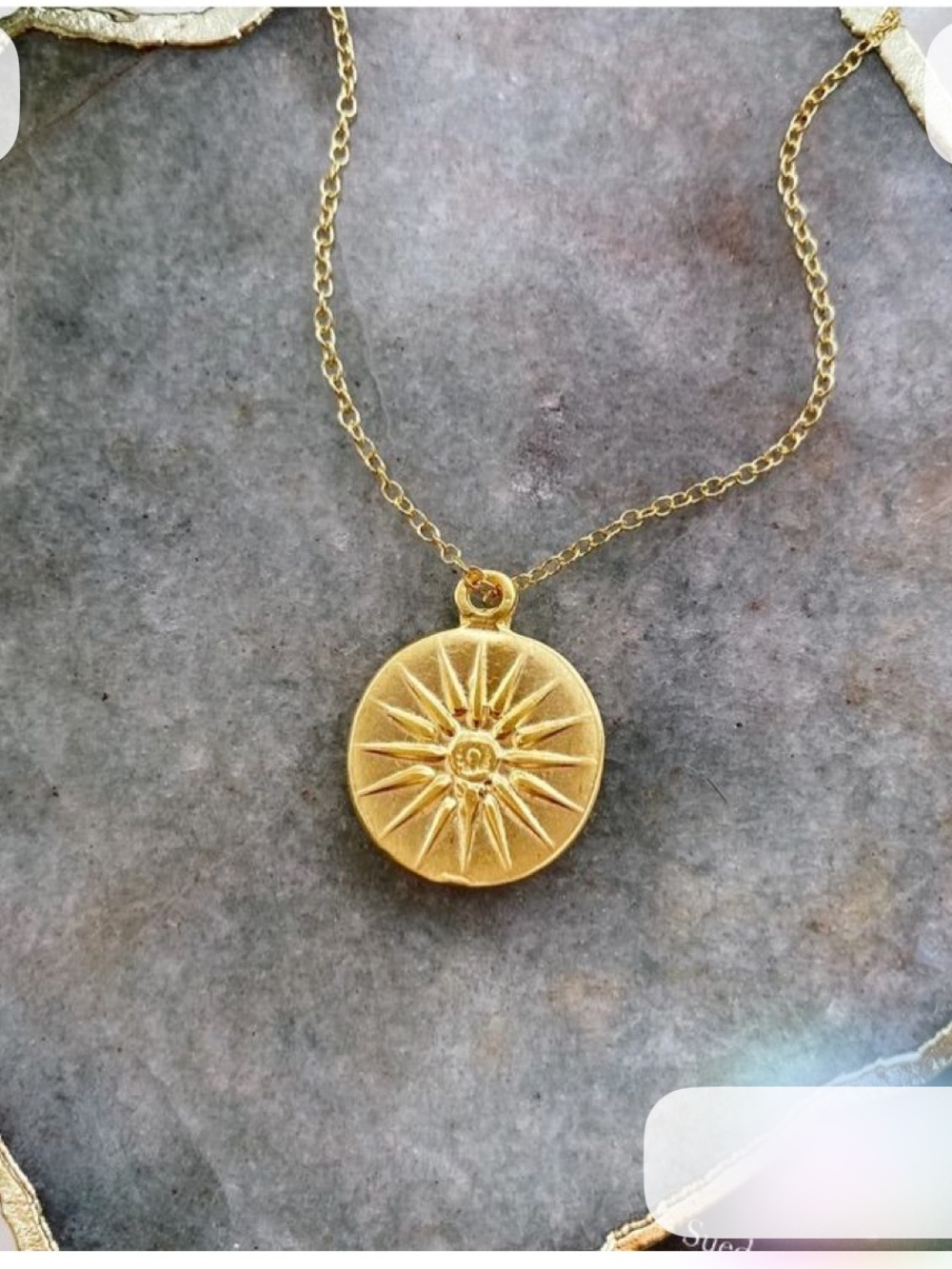 Chloe Coin Necklace by Natalie Borton